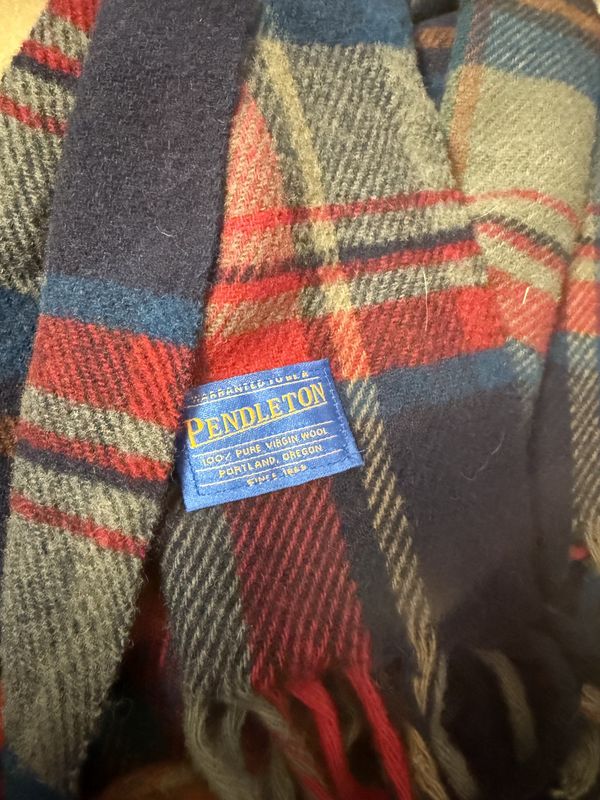 Pendleton Plaid Wool Blanket