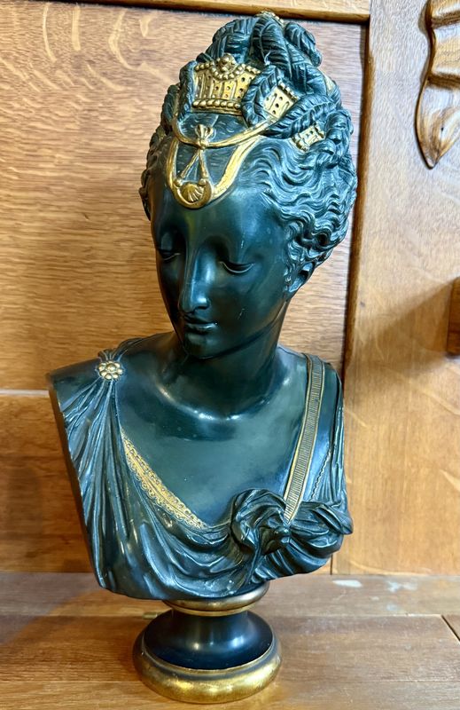 French 19th century Belle Époque Bust