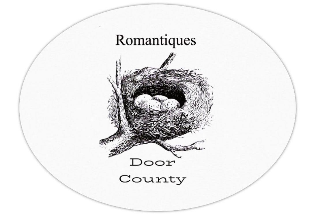 Nest Romantiques Sticker Oval