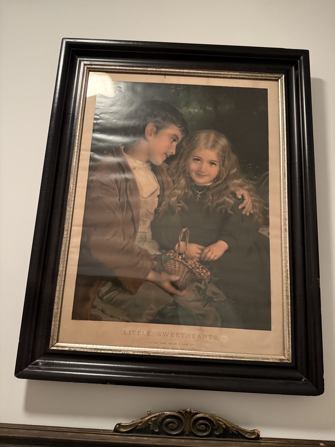 &quot;Little Sweethearts&quot; Original Print