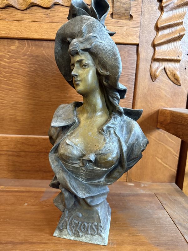 Nouveau Heloise Metal Garden Figure
