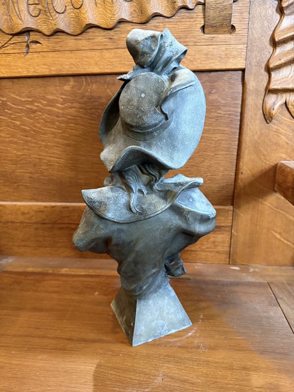 Nouveau Heloise Metal Garden Figure