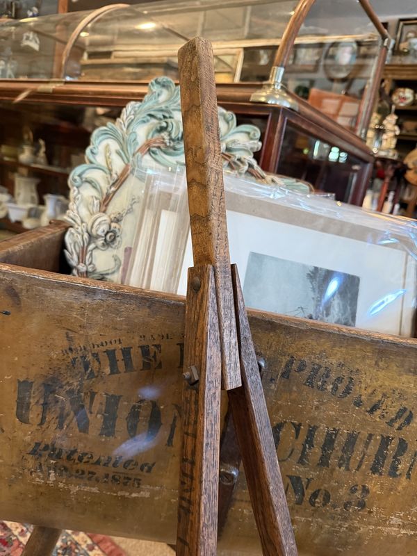 Antique Advertising Dolly Hand Truck