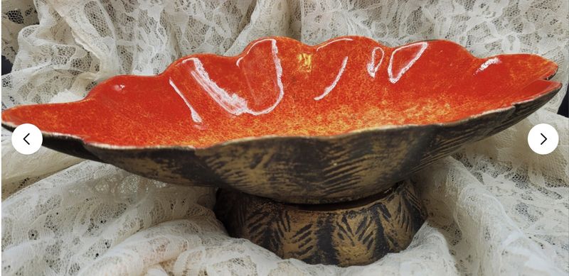 California MCM Pottery Orange