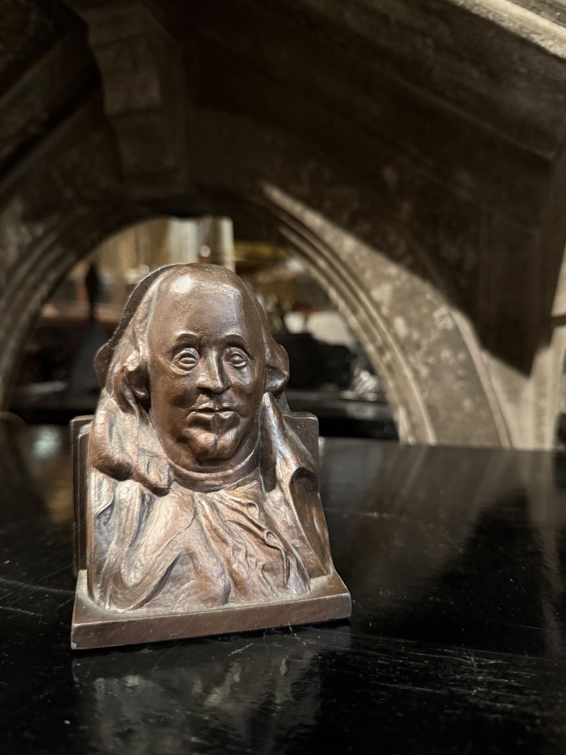 Bookends Benjamin Franklin