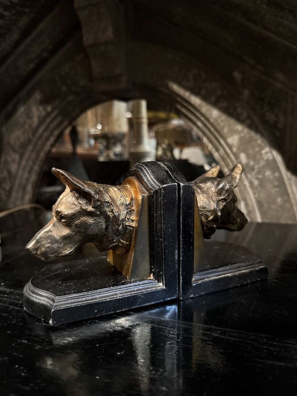 German Shepherd Bookends