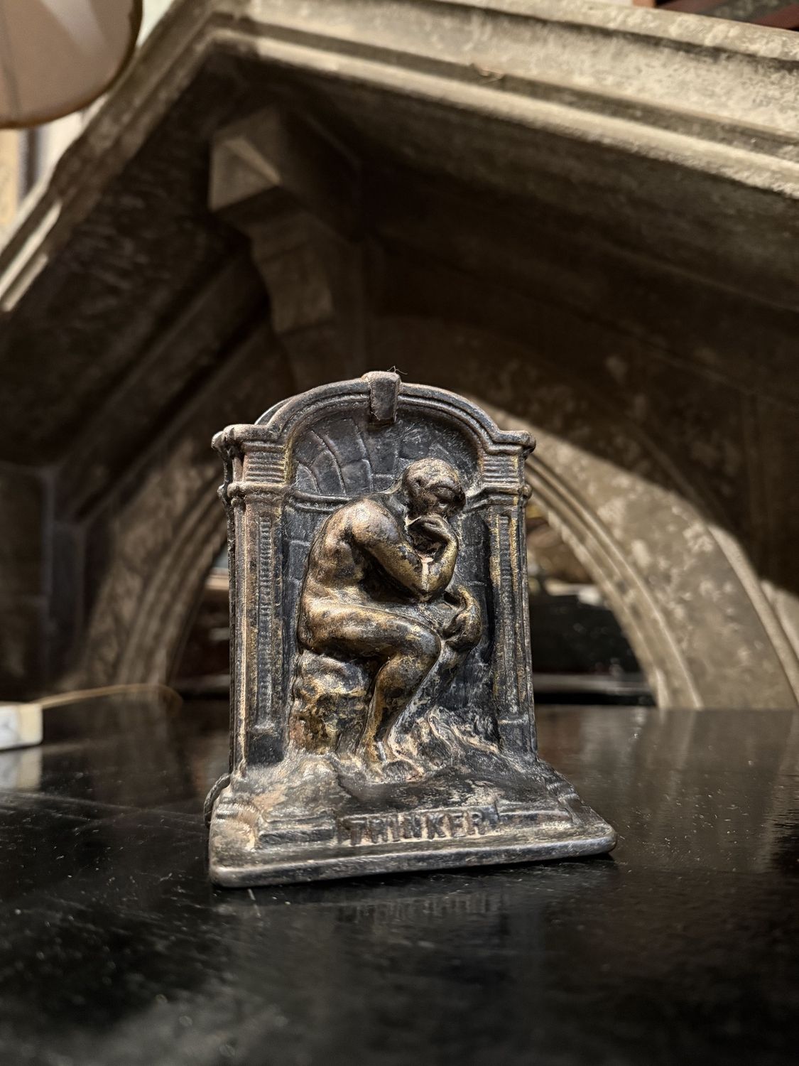 &quot;Thinker&quot; Bookends Pair