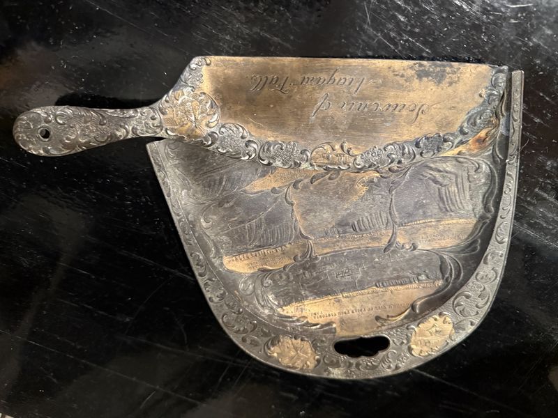 Victorian Souvenir Crumb Catcher
