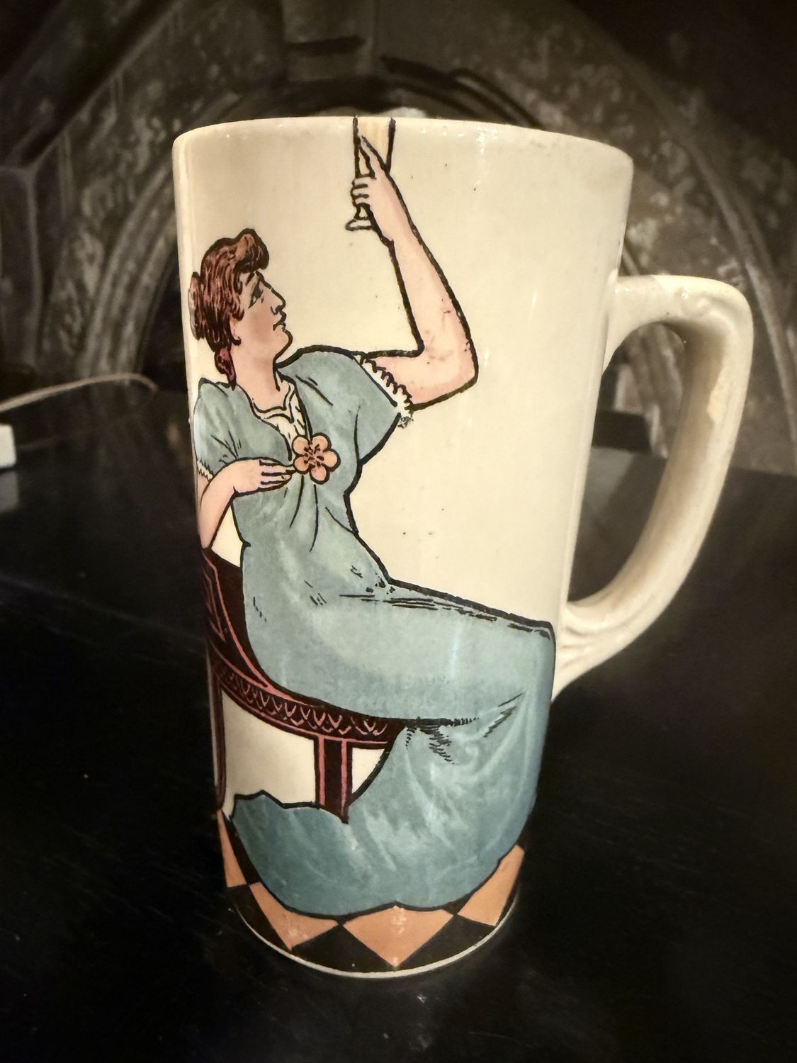 Villeroy &amp; Boch Mettlach Art Nouveau  Mug