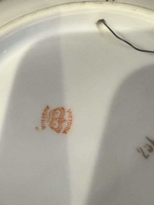 Victorian Souvenir Plate New Orleans