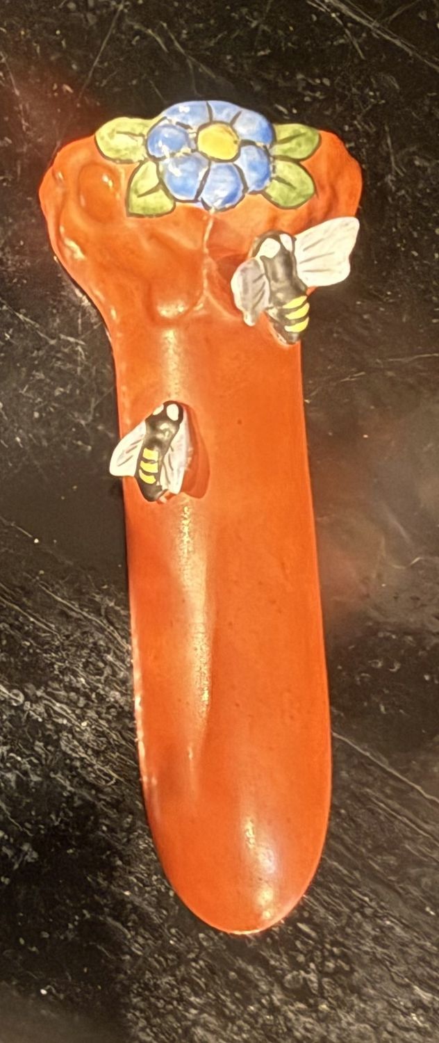 Noritake Deco Era Wall Vase 3D Bees