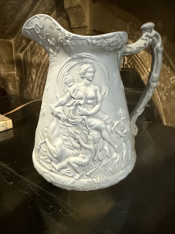 C 1850 Edward Walley "Diana" Jug