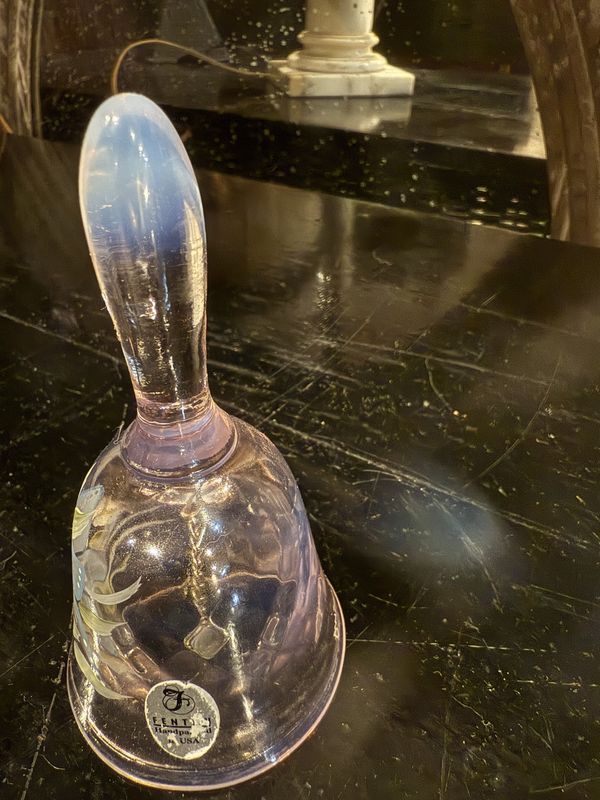 Fenton Hand Painted Bell