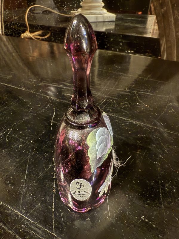 Fenton Hand Painted Bell-2