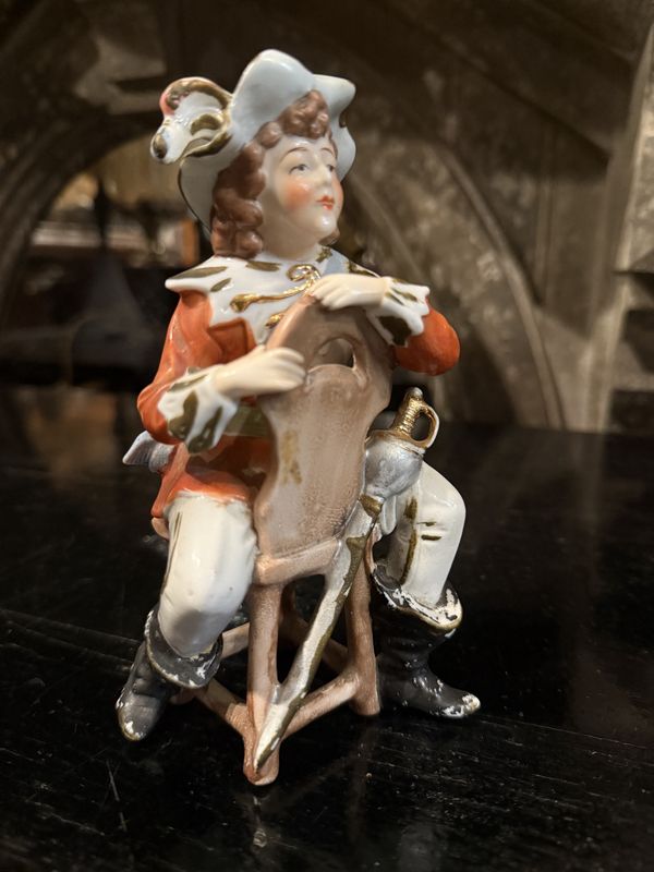 Victorian Germany Porcelain Swashbuckler
