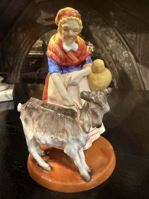 Phaebe Stabler Royal Worcester "The Old Goat Woman"