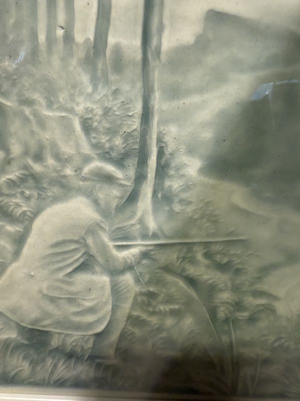 J. &amp; J. G. Low Art Tile Works C 1880 Hunt Scene