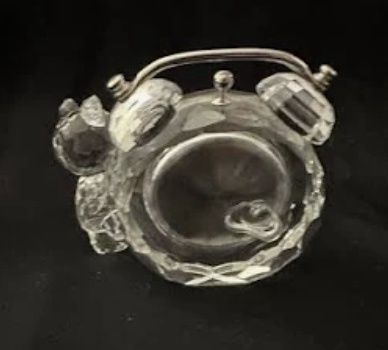 Crystal Swarovski Teddy Bear Clock