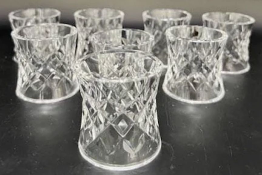 Crystal Waterford  Comeragh Napkin Rings EACH