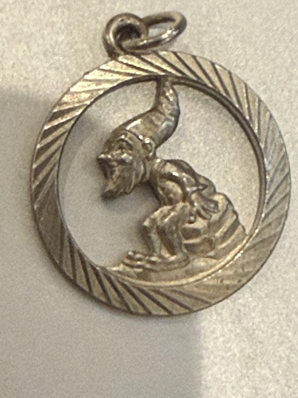 George Jensen Sterling Gnome Charm