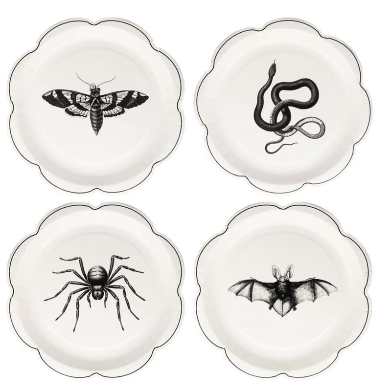 Halloween Apothecary Paper Plate Set