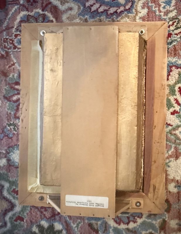 Victorian Shadow Box Frame with Stations of the Cross