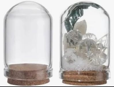 Miniature Cloche with Cork Stopper EACH EACH EACH