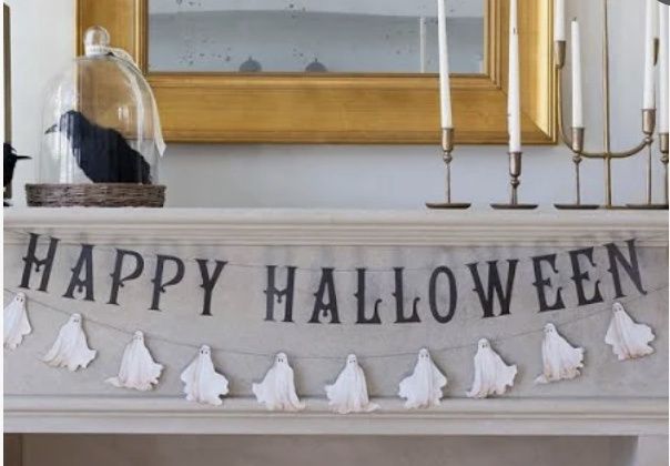 Happy Halloween &amp; Ghost Banner 2 Banners