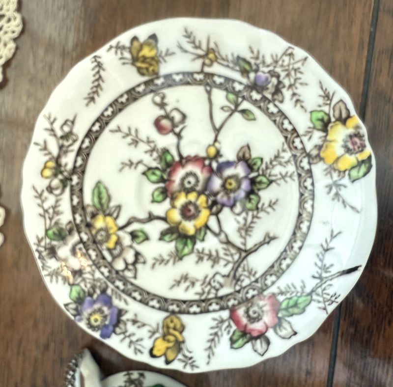 Alfred Meakin Demitasse "Medway" decor Cup and Saucer