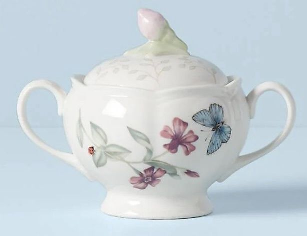 Lenox Butterfly Meadow Creamer and Sugar