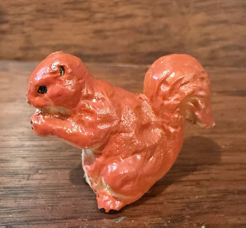 Franz Bergmann Vienna Brass Squirrel with Nut Chipmunk