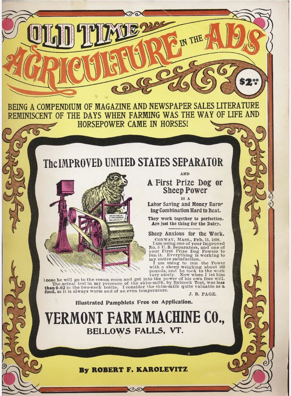 Old Time Agriculture in the Ads 1970 Robert Karolevitz