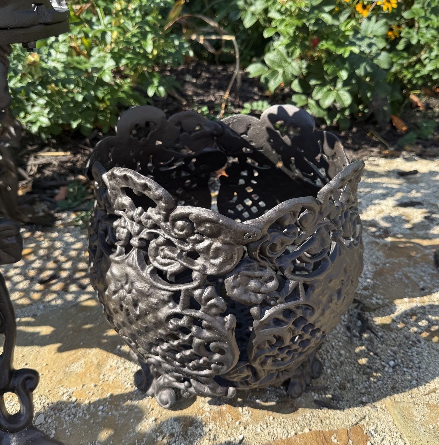 Antique Hart Furniture Iron Grapevine Pattern