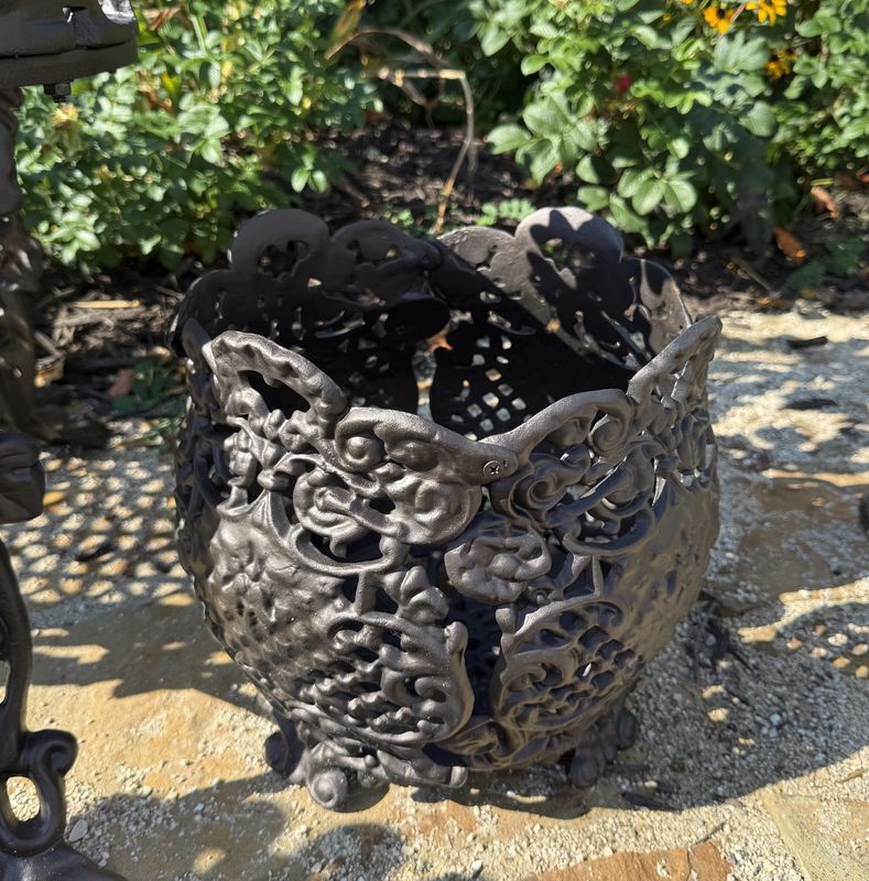 Antique Hart Furniture Iron Grapevine Pattern