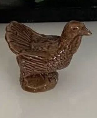 Wade Pottery Miniature Figurine-brown Turkey Thanksgiving