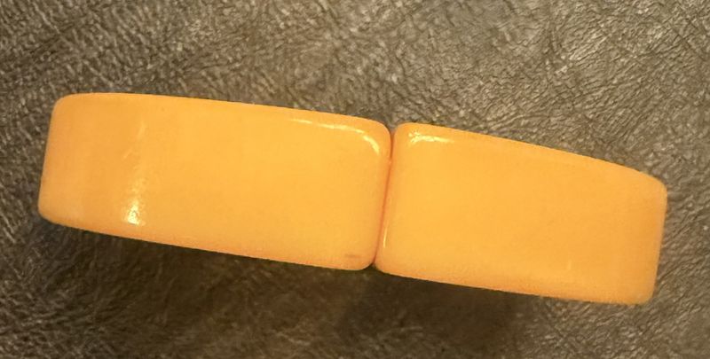 Butterscotch Bakelite Clamper Bracelet