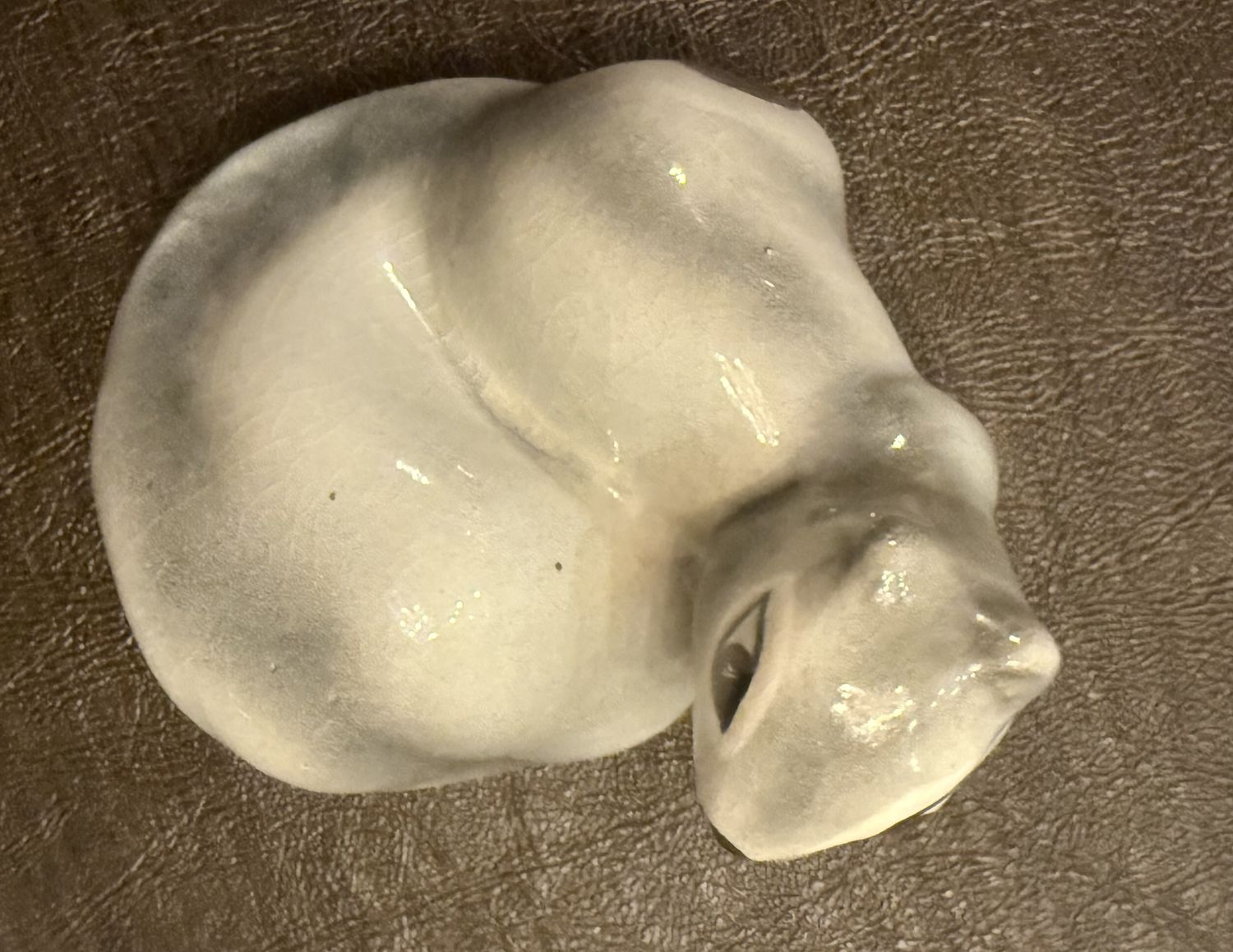 Vintage Ceramic California DeLee Gray Squirrel w/ original Sticker