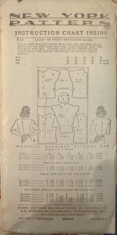 1940s New York Patterns 20C 873