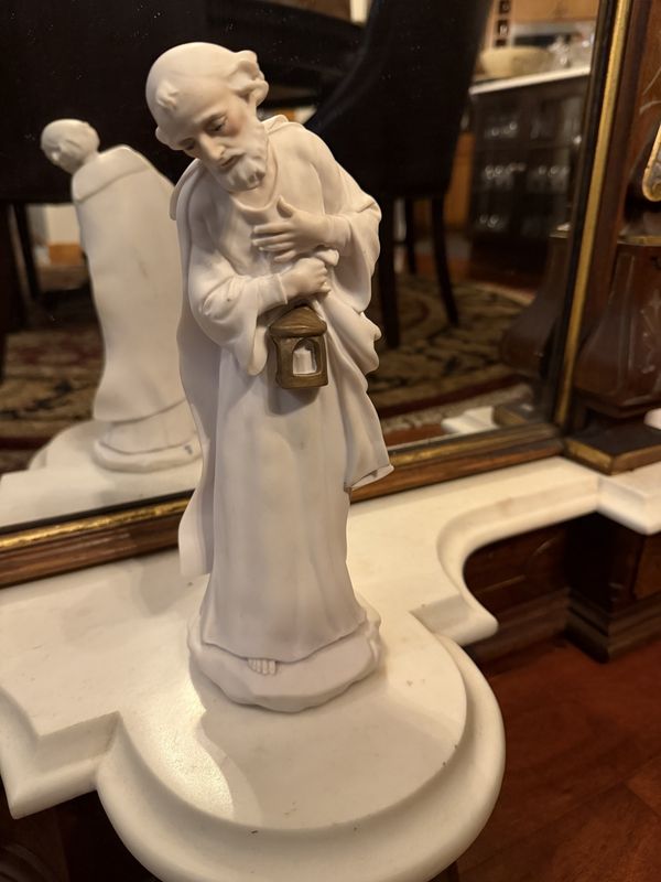Florence Armani Nativity St. Joseph Statue Florence Italy 11&quot; 1983 Christmas