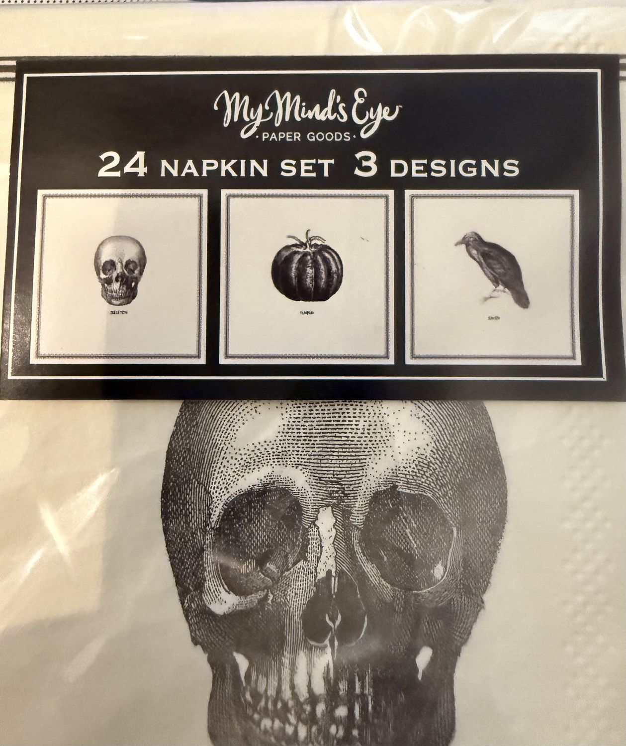 24 Halloween Cocktail Napkins