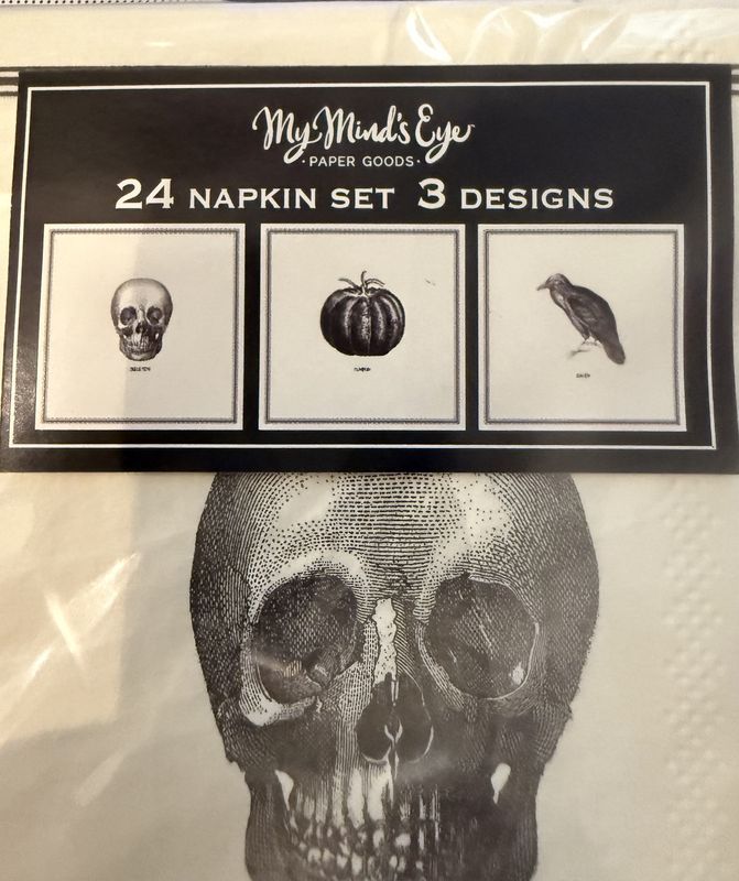 24 Halloween Cocktail Napkins