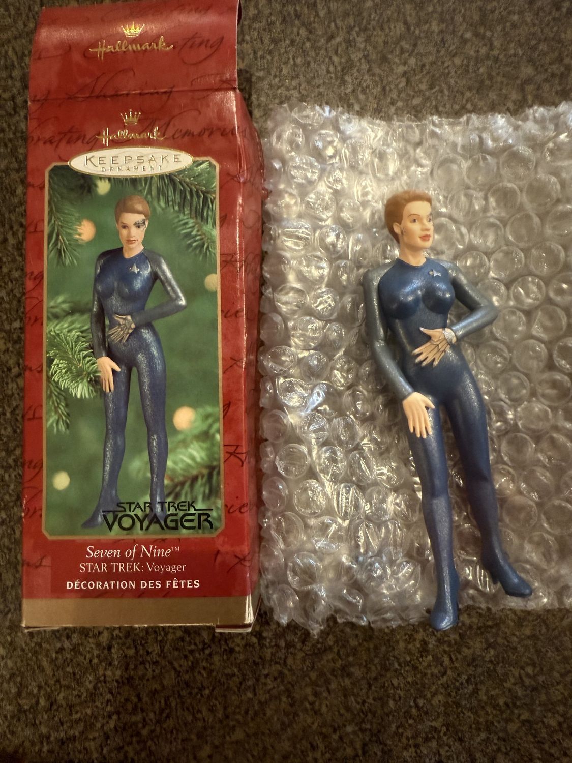 Hallmark Vintage Star Trek Ornament in Original Box Annika Hansen 2000