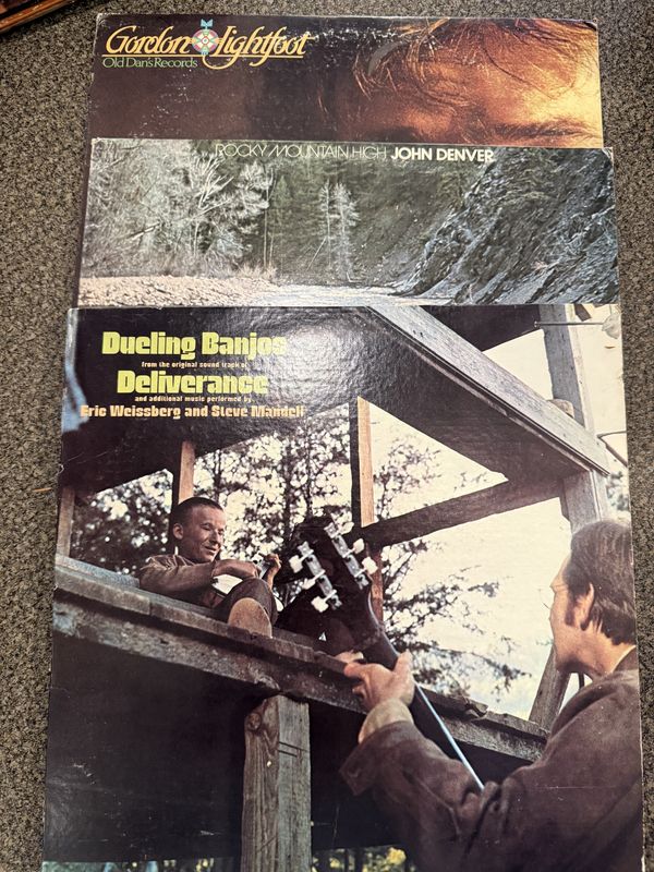 Vintage Record Album Vinyl Dueling Banjos from Deliverance