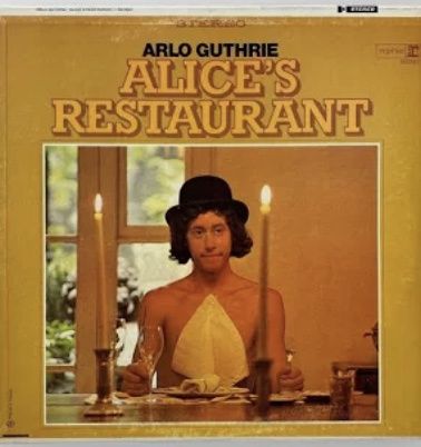Vintage Record Album Vinyl Alice&#39;s Restaurant Arlo Guthrie