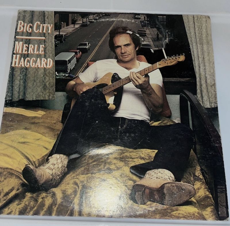 Vintage Record Album Vinyl Big City Merle Haggard