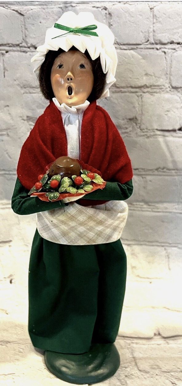 1986 Byer&#39;s Choice Mrs. Cratchit Second Edition w/Plum Pudding