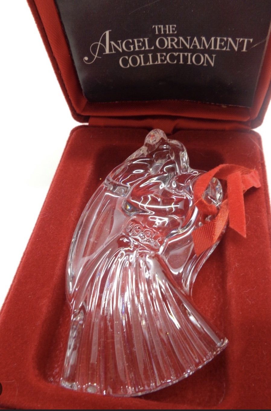Waterford NOS Crystal Christmas Angel ornament in Original Packaging 2