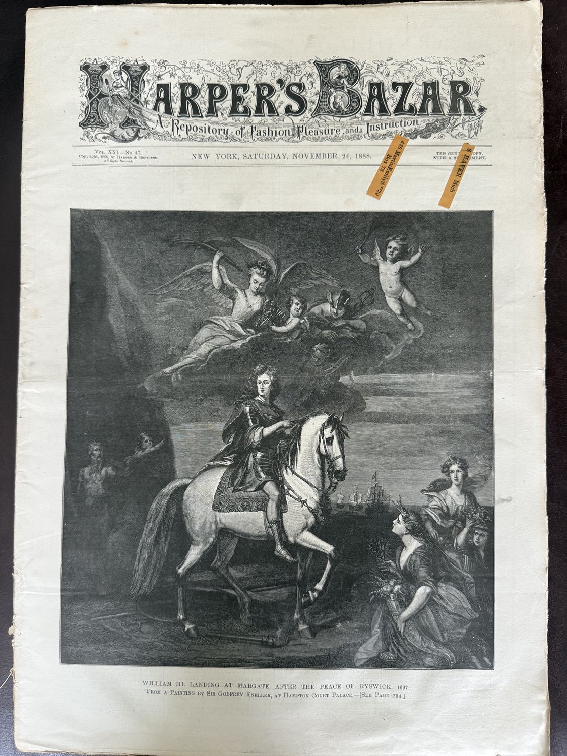 Harper&#39;s Bazar Periodical Magazine 1888 and 1889 Monthly Editions EACH Assemblage, Collage, or Historical Reference