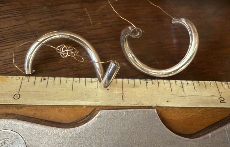 Sterling Silver Spiral Noodle Bead EACH EACH EACH