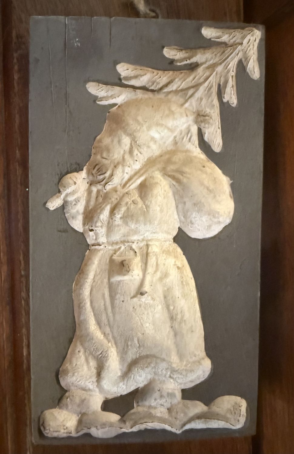 Christmas Santa NEW Springerle Style Wall Hanger